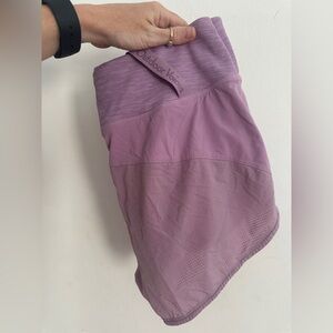 Outdoor Voices Lilac Performance Shorts